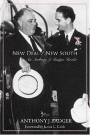 Tapa de New Deal/New South
