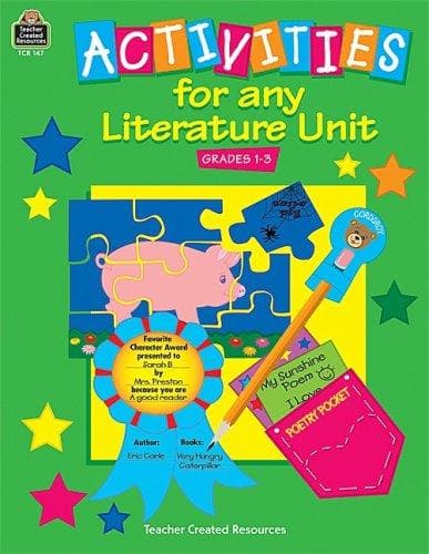 Tapa de Activities for any literature unit
