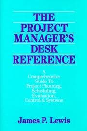 Tapa de The project manager's desk reference