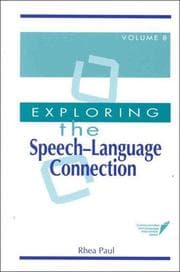 Tapa de Exploring the speech-language connection