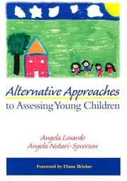 Tapa de Alternative approaches to assessing young children