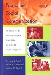 Tapa de Promoting social communication