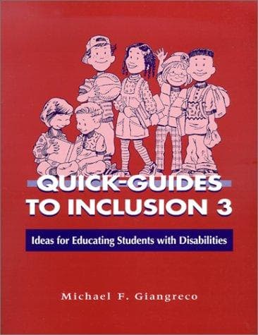 Tapa de Quick-Guides to Inclusion 3