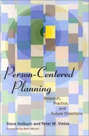 Tapa de Person-centered planning