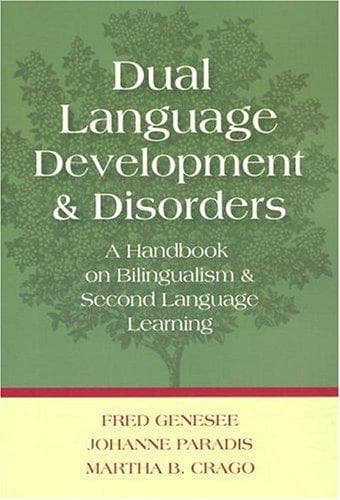 Tapa de Dual language development and disorders
