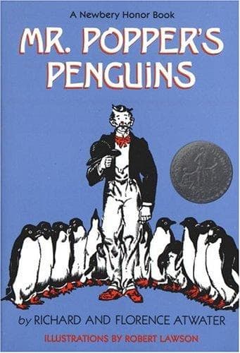 Tapa de Mr. Popper's penguins