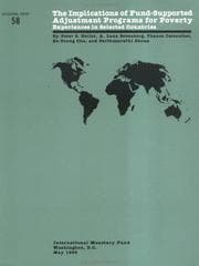 Tapa de The Implications of fund-supported adjustment programs for poverty