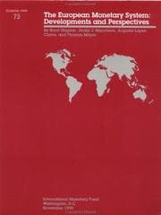 Tapa de The European monetary system