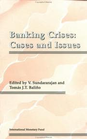 Tapa de Banking crises