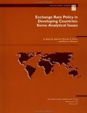 Tapa de Exchange rate policy in developing countries