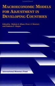 Tapa de Macroeconomic models for adjustment in developing countries