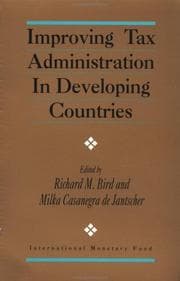 Tapa de Improving Tax Administration in Developing Countries