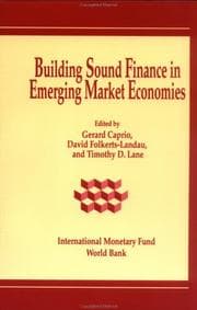 Tapa de Building sound finance in emerging market economies