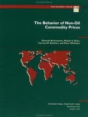 Tapa de The behavior of non-oil commodity prices