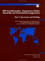 Tapa de Schadler, S. Bennett, A. Carkovic, M. Et Alimf Conditionality: