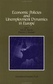 Tapa de Economic policies and unemployment dynamics in Europe