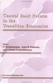 Tapa de Central bank reform in the transition economies