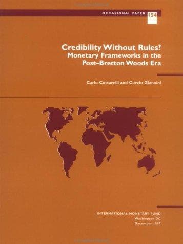 Tapa de Credibility without rules?