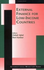 Tapa de External finance for low-income countries