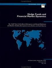 Tapa de Hedge funds and financial market dynamics