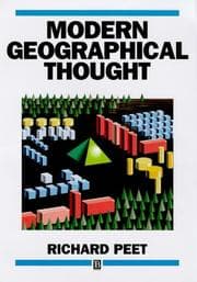 Tapa de Modern geographic thought