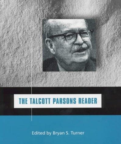 Tapa de The Talcott Parsons Reader (Blackwell Readers)