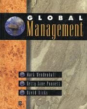 Tapa de Global Management