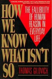 Tapa de How we know what isn't so