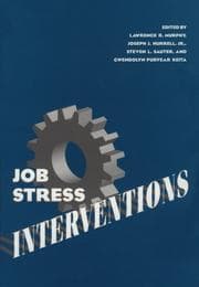 Tapa de Job stress interventions
