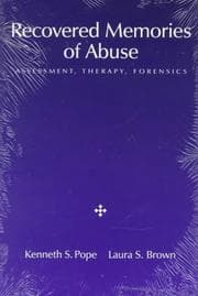 Tapa de Recovered Memories of Abuse: Assessment, Therapy, Forensics (Psychotherapy Practitioner Resource Books)