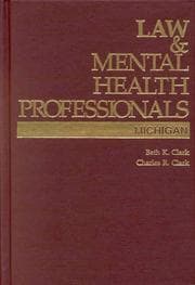 Tapa de Law & mental health professionals