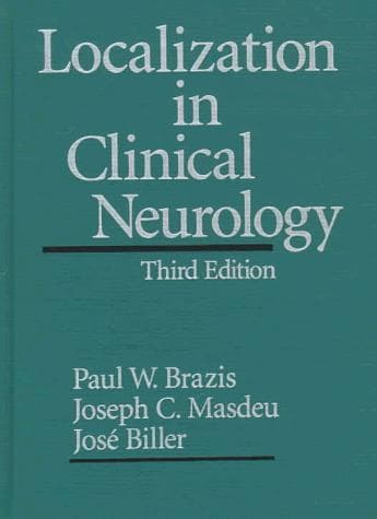 Tapa de Localization in clinical neurology