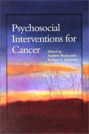 Tapa de Psychosocial interventions for cancer