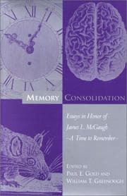 Tapa de Memory consolidation