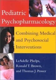 Tapa de Pediatric Psychopharmacology