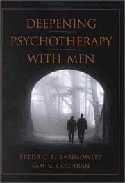 Tapa de Deepening psychotherapy with men