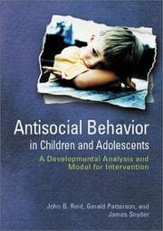 Tapa de Antisocial behavior in children and adolescents