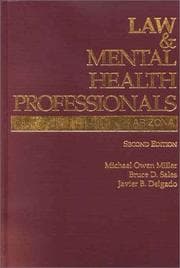 Tapa de Law and Mental Health Professionals