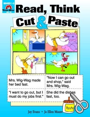 Tapa de Read, Think, Cut & Paste