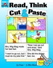 Tapa de Read, Think, Cut & Paste