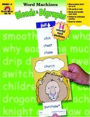 Tapa de Blends & Diagraphs Word Machines
