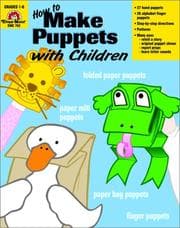 Tapa de How to Make Puppets With Children (Craft Book Series)