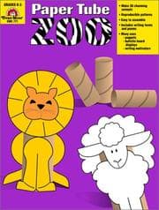 Tapa de Paper Tube Zoo (Craftworks for Kids Series)