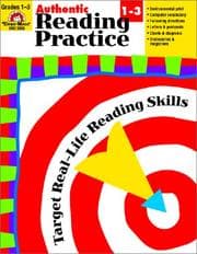 Tapa de Authentic Reading Practice Grades 1-3
