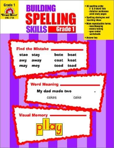 Tapa de Building Spelling Skills