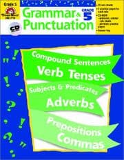 Tapa de Grammar and Punctuation, Grade 5