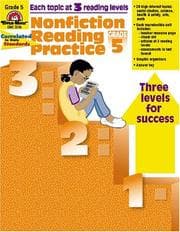 Tapa de Nonfiction Reading Practice, Grade 5