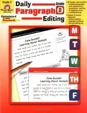 Tapa de Daily Paragraph Editing, Grade 2