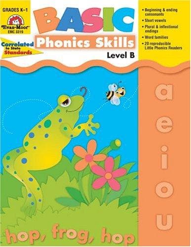Tapa de Basic Phonics Skills Level B