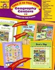 Tapa de Geography Centers, Grades 1-2